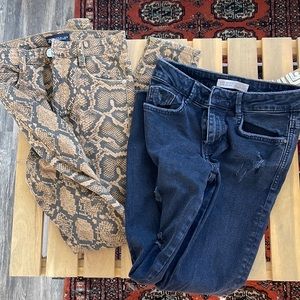 Zara denim bundle size xs